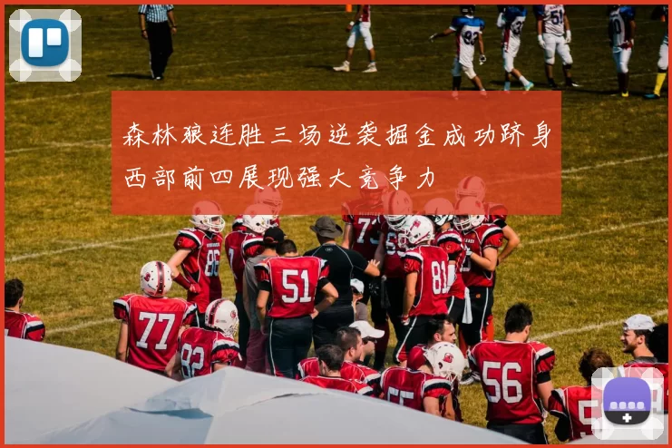 森林狼连胜三场逆袭掘金成功跻身西部前四展现强大竞争力